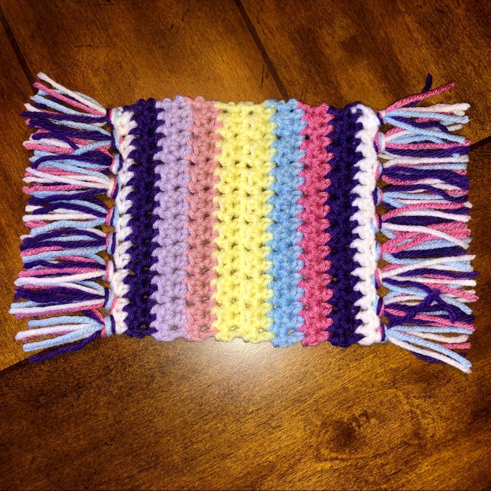 Handmade crochet mug rugs